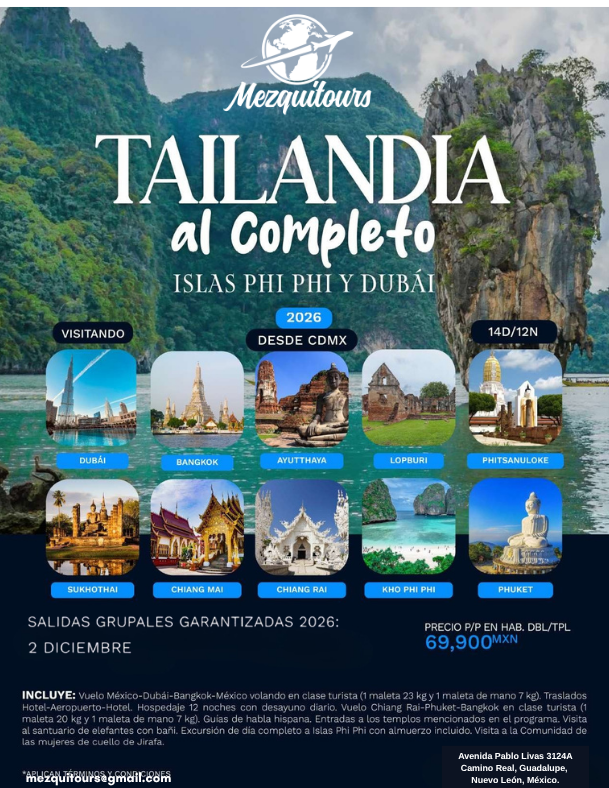 Tailandia al completo